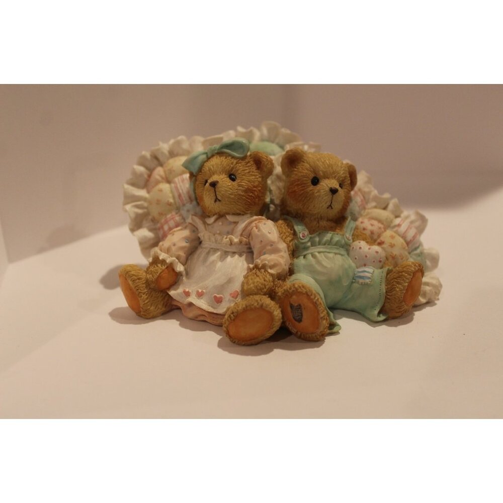 Cherished Teddies - Michelle And Michael - Friendship Is A Cozy Feeling #Bx2-9